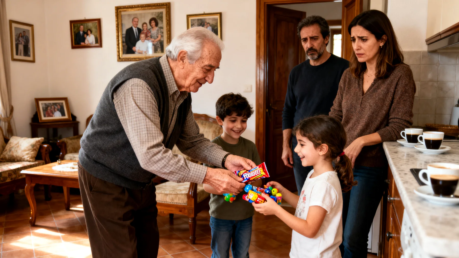 I nonni tendono a concedere troppo ai nipoti bambini, dicendo sempre di sì a richieste di dolci, giochi e capricci, creando confusione nelle regole educative stabilite dai genitori e rendendo difficile mantenere una linea coerente"