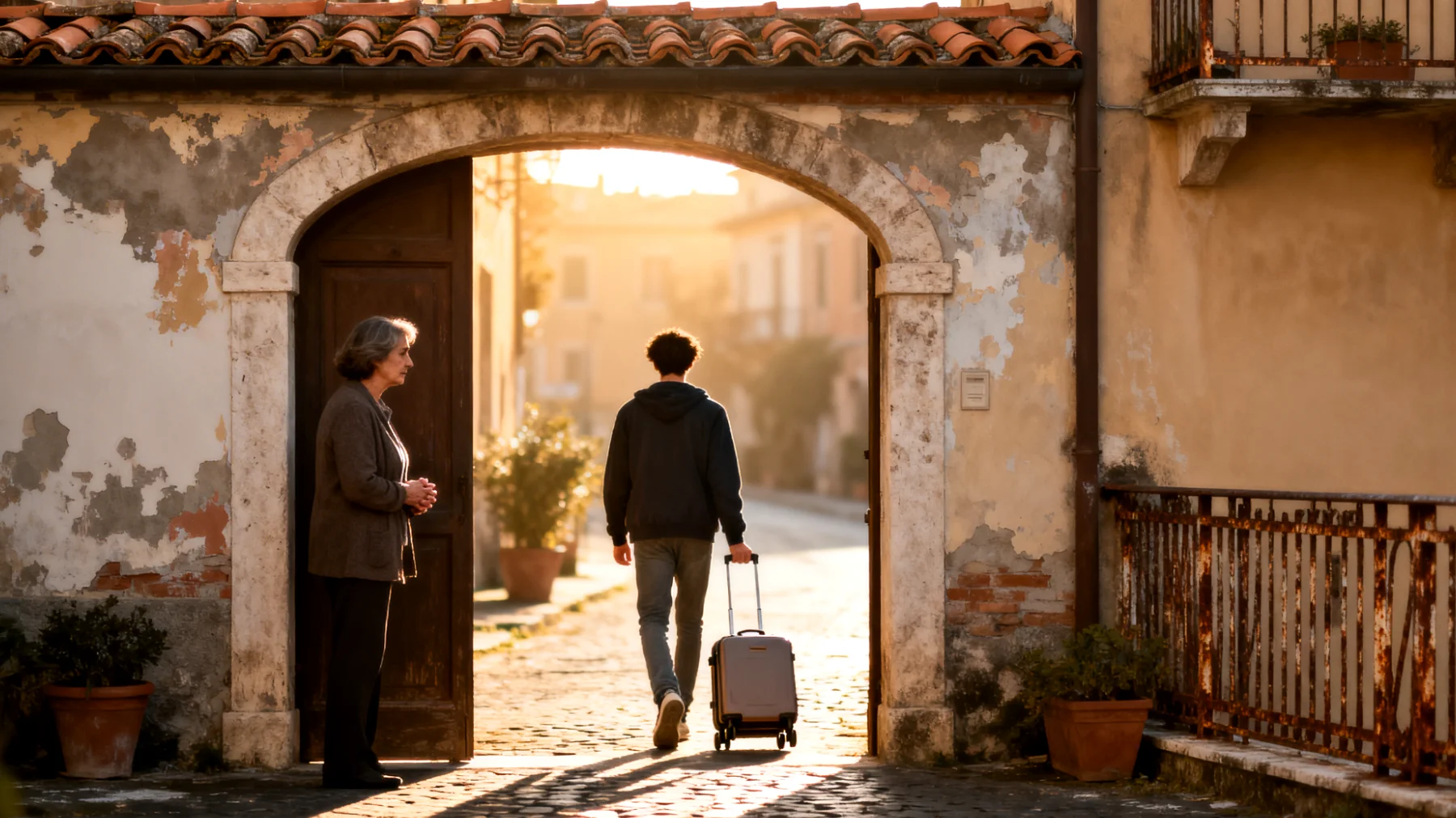 Genitori che temono di perdere il legame affettivo con i figli giovani adulti che si stanno allontanando per costruire la propria vita indipendente"